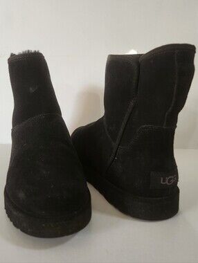 UGG CLASSIC SHORT II WOMEN'S BOOT COLOR BLACK SIZE US 11